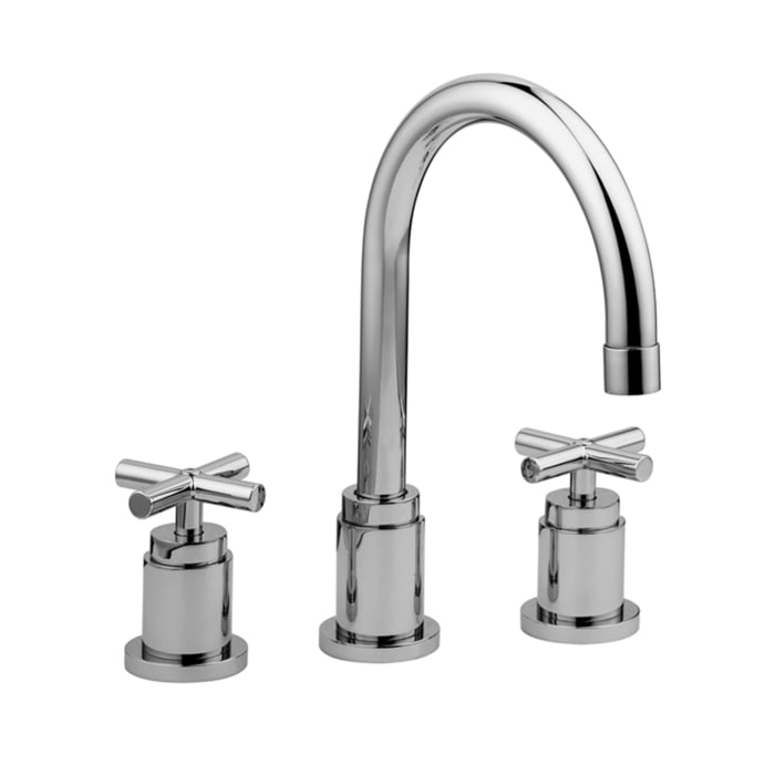 Kronenbach Zeta 2.0 Dreiloch-Waschtischmischer mit Ablaufgarnitur