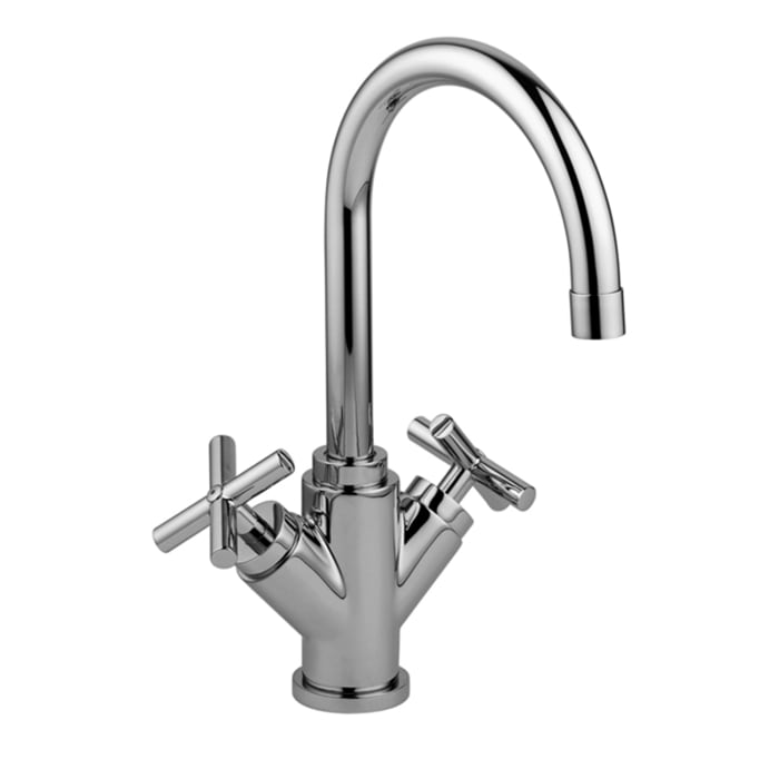 Kronenbach Zeta 2.0 Zweigriff-Waschtischmischer ohne Ablaufgarnitur