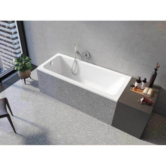 Kronenbach Cube Solo-Badewanne 170 x 75 cm