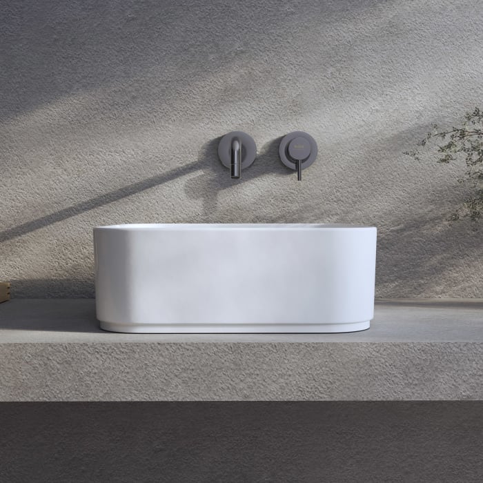 Kronenbach Cube Aufsatzwaschtisch 38,5 x 38,5 cm