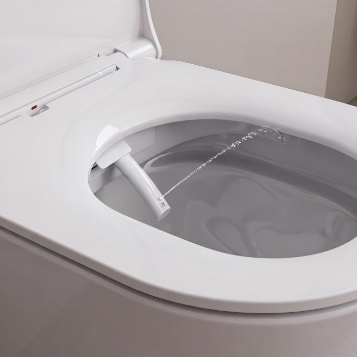 Kronenbach Tube Dusch-WC spülrandlos inkl. WC-Sitz