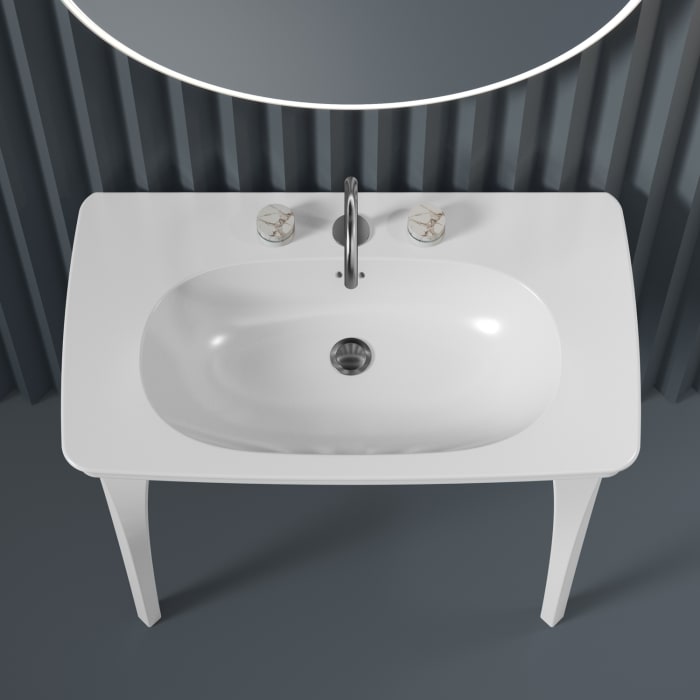 Kronenbach Zeta 2.0 Waschtisch 90 x 50 cm