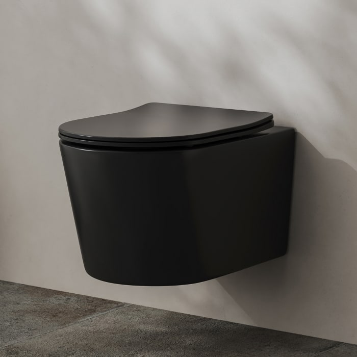 Kronenbach Tube Wand-WC spülrandlos mit Rotationsspülung