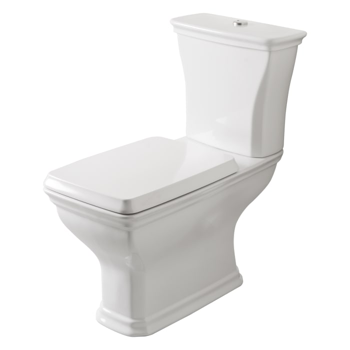 Kronenbach Zeta 2.0 Stand-WC Vario Tiefspüler zur Kombination mit Spülkasten