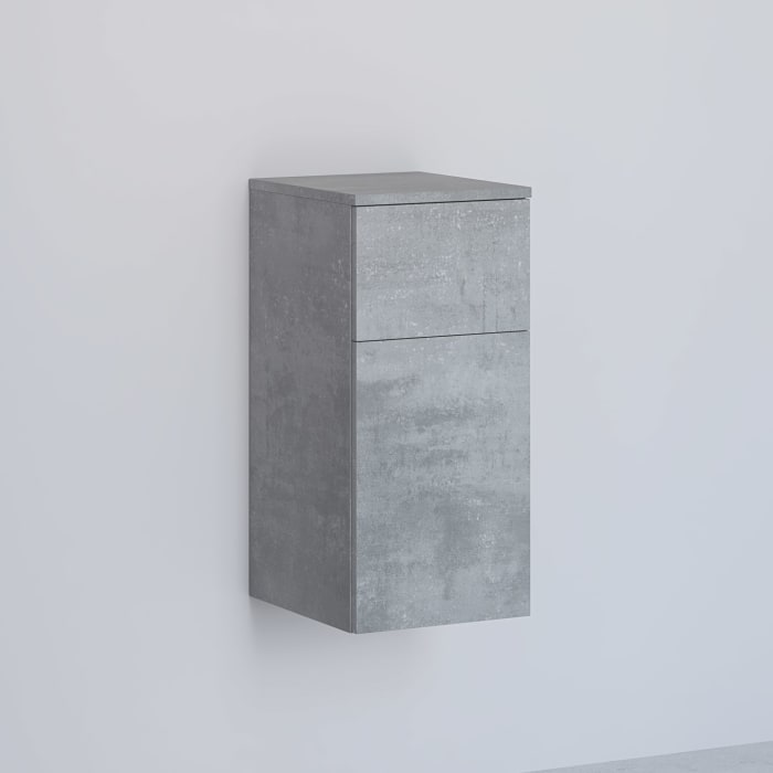 Kronenbach Cube Highboard 30 x 64,6 cm, 1 Auszug, 1 Tür, Anschlag rechts, mit TIP-ON