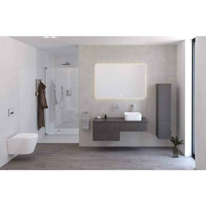 Kronenbach Cube Maxiboard, 30 x 127,6 cm, 1 Auszug, 1 Tür, Anschlag rechts, mit TIP-ON