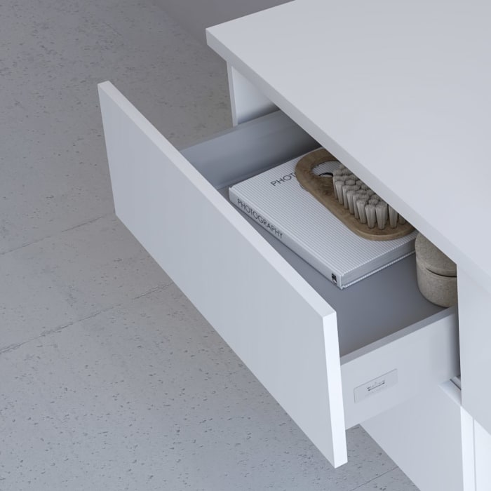 Kronenbach Cube Sideboard 81 cm mit 2 Auszügen und TIP-ON