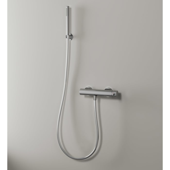 Kronenbach Brauseset 3 mit Stabhandbrause rund und Brausehalter