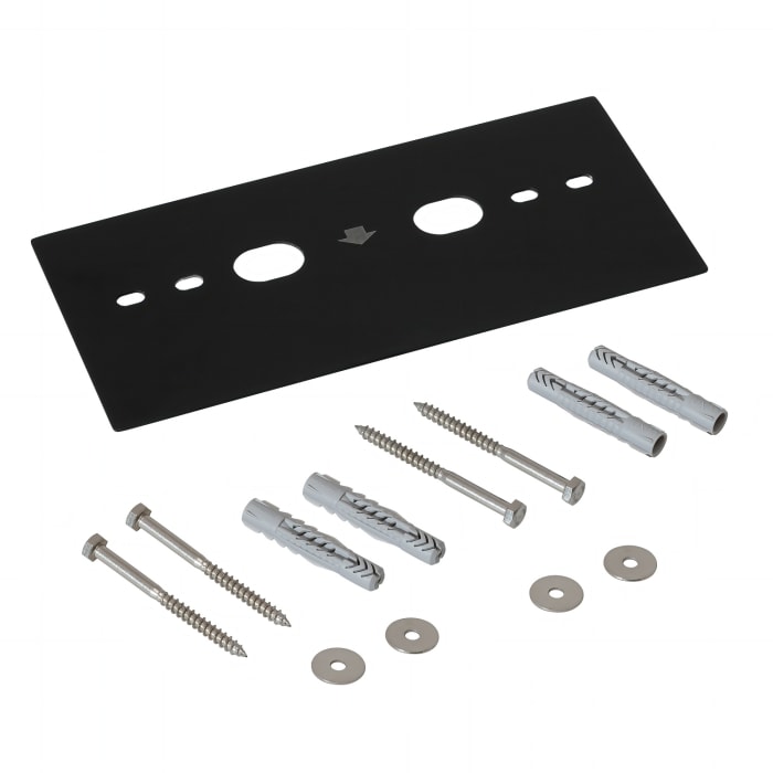 Kronenbach SPA Kopfbrause 50 x 25 cm mit 2 Strahlarten