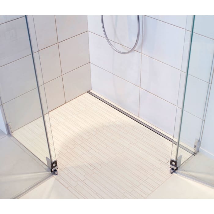 Kronenbach Cube Drehtür bis 140 cm mit Seitenwand, mit Beschichtung