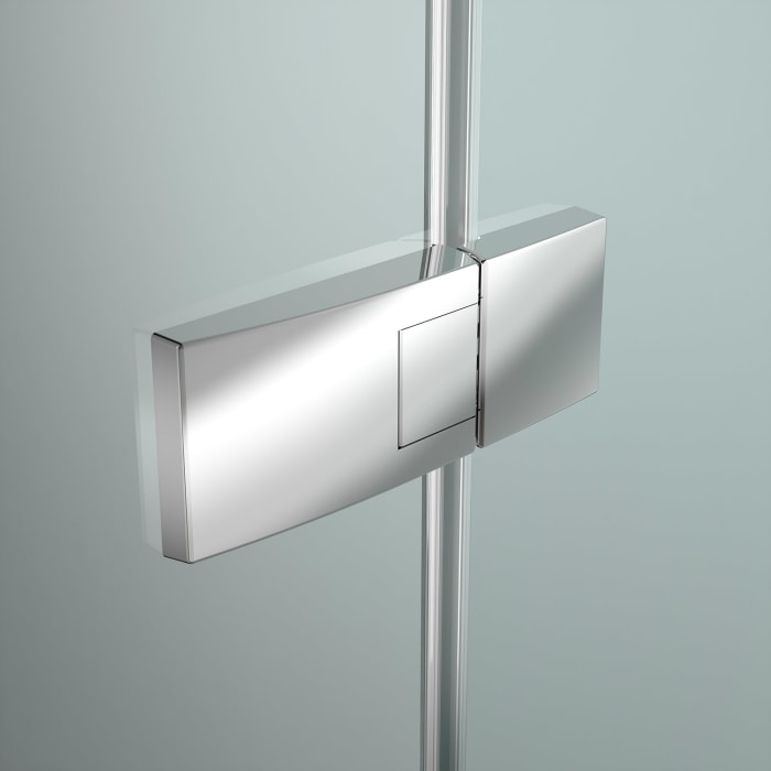 Kronenbach Turn Eckdusche Pendeltür 2-teilig, 80 x 200 cm, Schenkel links