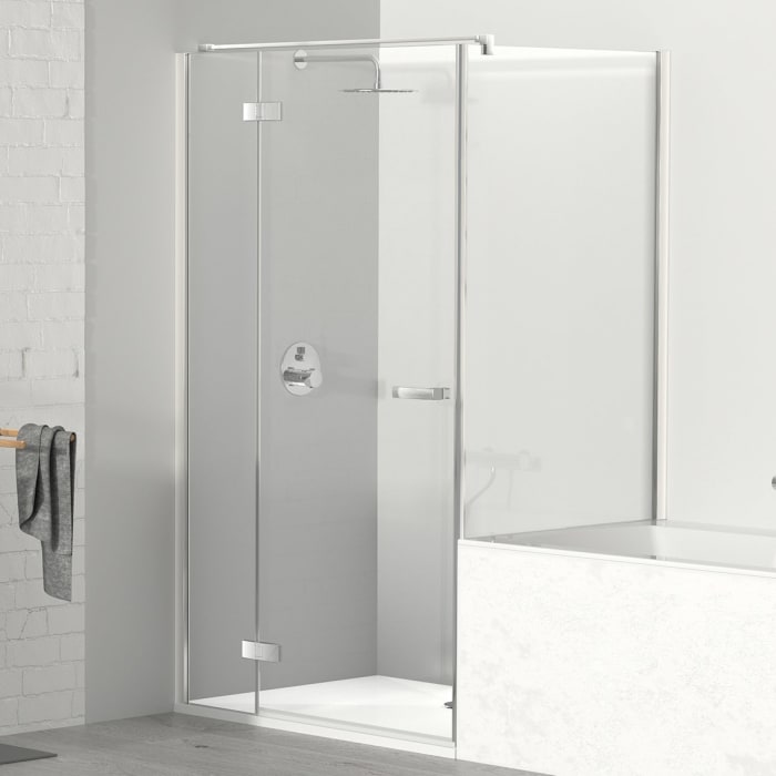 Kronenbach Turn Pendeltür für Nische, 140 x 200 cm, Anschlag links