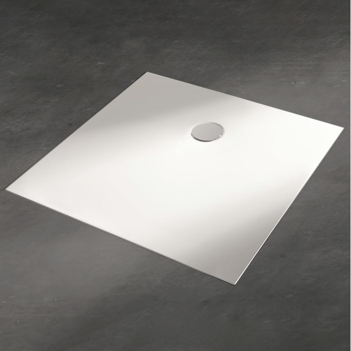 Kronenbach Cube Mineralguss-Duschwanne 100 x 100 cm