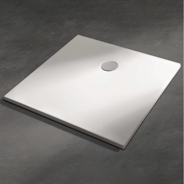 Kronenbach Cube Mineralguss-Duschwanne 100 x 100 cm