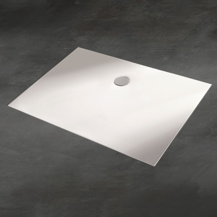 Kronenbach Cube Mineralguss-Duschwanne 120 x 80 cm