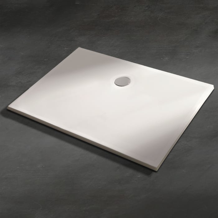 Kronenbach Cube Mineralguss-Duschwanne 120 x 90 cm mit Antislip