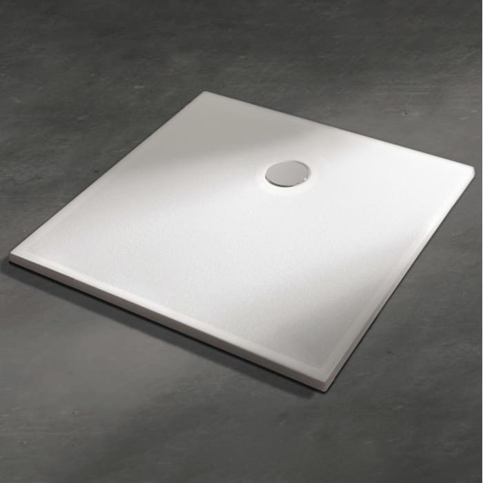 Kronenbach Cube Mineralguss-Duschwanne 90 x 90 cm mit Antislip