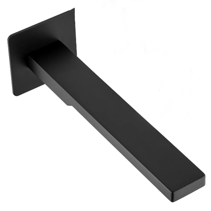 Kronenbach Quara 2.0 Ersatzauslauf Black Waschtisch-Wandarmaturen 20 cm