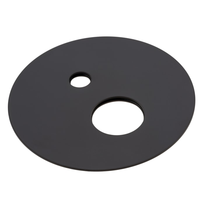 Kronenbach Lima 2.0 Black Ersatzrosette für UP-Wannen-Brausearmatur