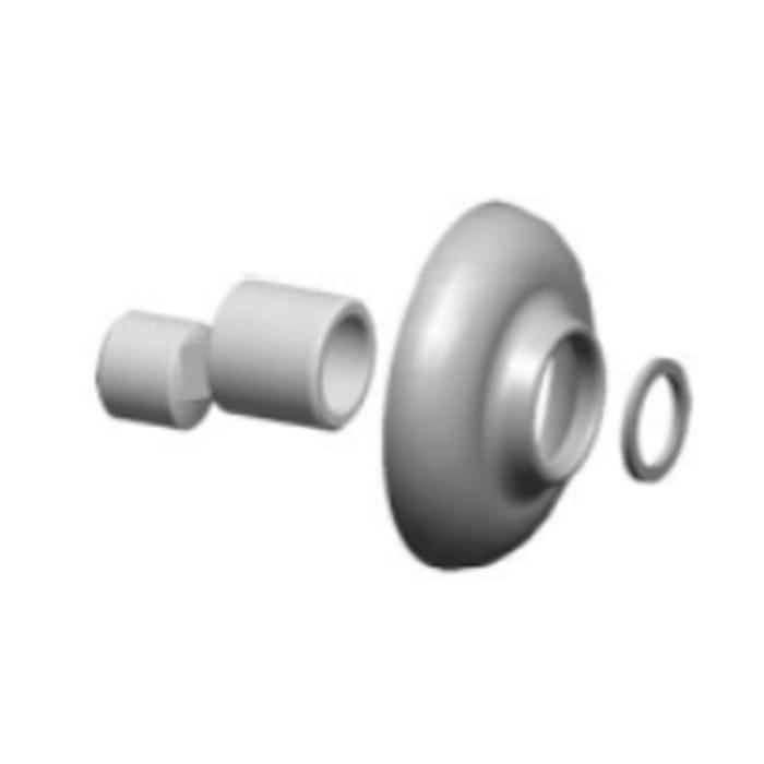 Kronenbach IOTA 2.0 Ersatz-Rosette zu Aufputz-Wannenarmatur mit Brausegarnitur