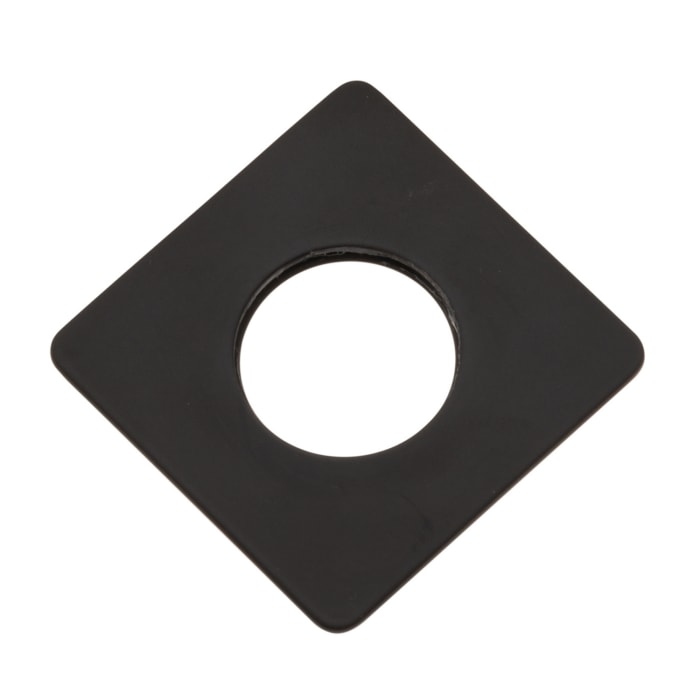 Kronenbach Quara 2.0 Black Ersatzrosette für Waschtisch-Wandarmatur (Mischer)