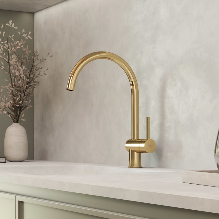 Kronenbach Lima Classic Einhebel Küchenarmatur mit hohem schwenkbarem Auslauf