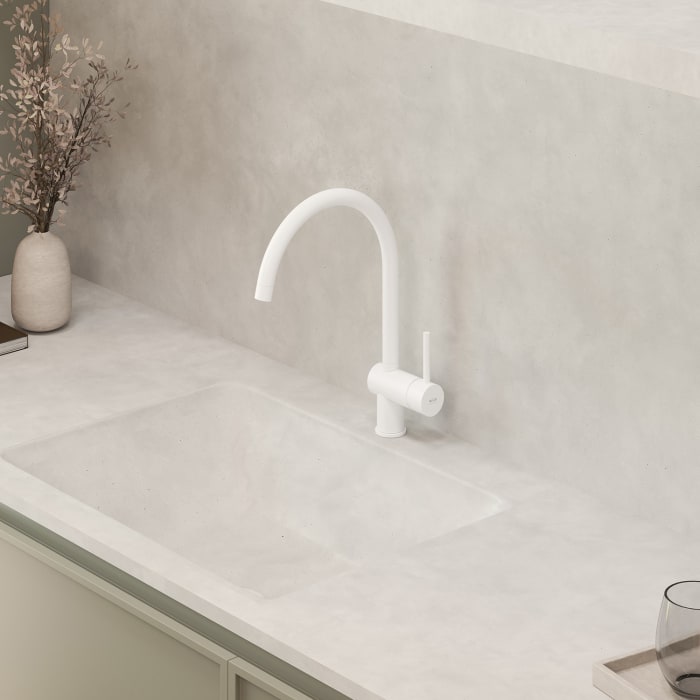 Kronenbach Lima Classic Einhebel Küchenarmatur mit hohem schwenkbarem Auslauf