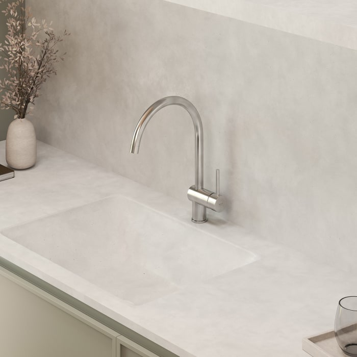 Kronenbach Lima Classic Einhebel Küchenarmatur mit hohem schwenkbarem Auslauf