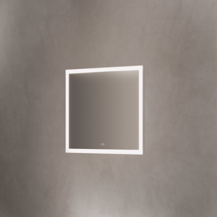 Kronenbach Day Badspiegel 100 x 90 cm mit LED-Beleuchtung und Dimmfunktion