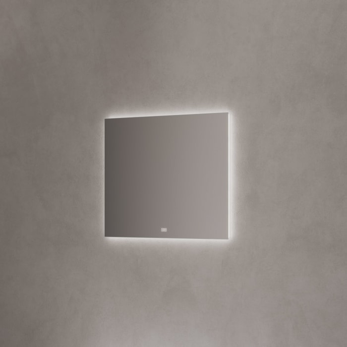 Kronenbach Night Badspiegel 100 x 80 cm mit LED-Backlight und Dimmfunktion