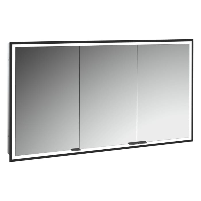 Kronenbach Cube 2.0 Spiegelschrank 120 cm, Unterputz, 3-türig