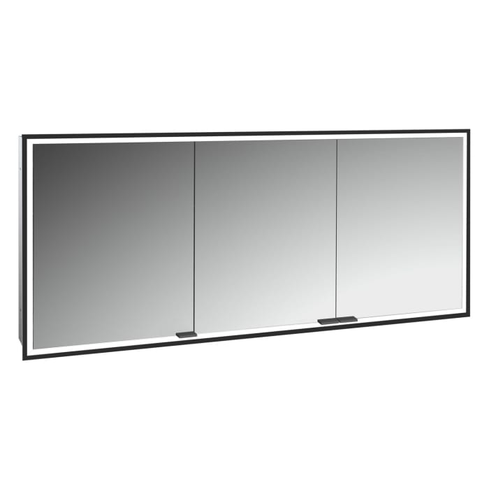 Kronenbach Cube 2.0 Spiegelschrank 160 cm, Unterputz, 3-türig