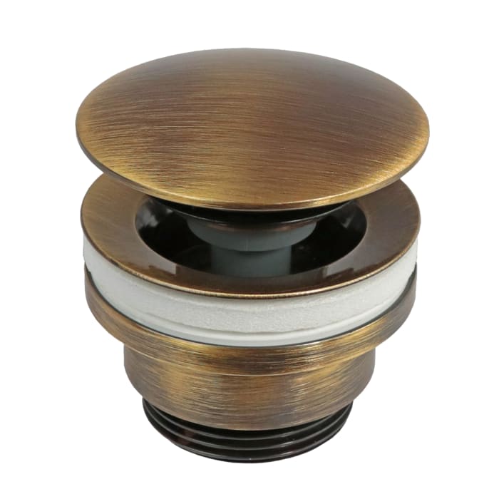 Kronenbach Pop Up Ablaufventil rund, kurz