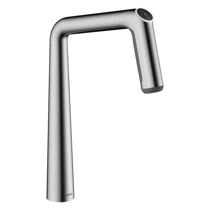 KWC KIO Hebelmischer mit Auszugsbrause LED-Technologie A220127, Hebel rechts