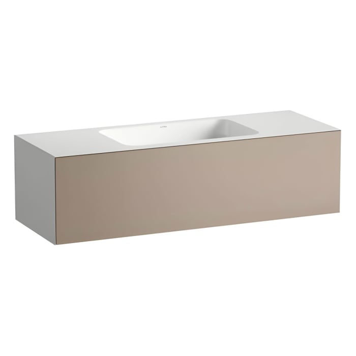LAUFEN FOLIO Waschplatz 125,4 x 45 cm, ohne Armaturenbank