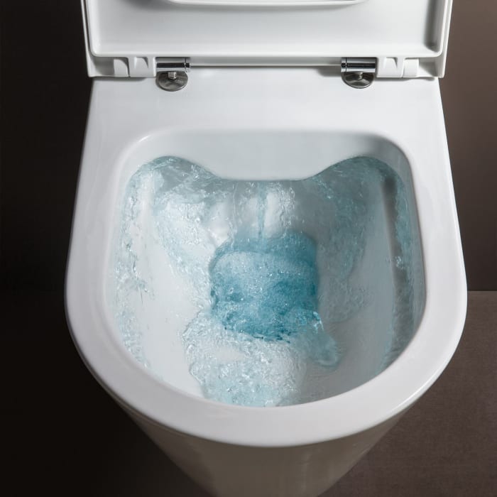 LAUFEN Kartell Stand-WC Tiefspüler, spülrandlos