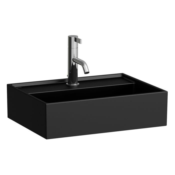 LAUFEN Kartell Handwaschbecken 45 x 34 cm, mit 1 Hahnloch, ohne Überlauf