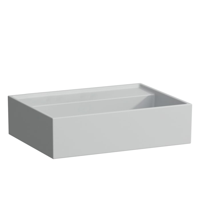 LAUFEN Kartell Handwaschbecken 45 x 34 cm, ohne Hahnloch, ohne Überlauf
