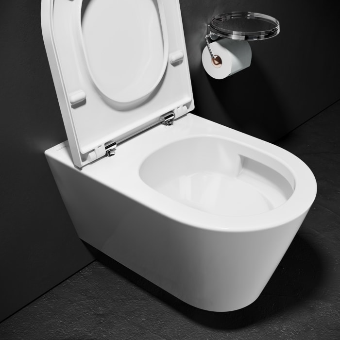 LAUFEN Kartell spülrandloses Wand-WC, SilentFlush, EasyFit