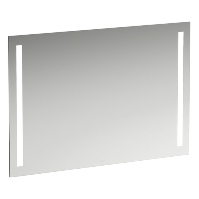 LAUFEN LANI Badspiegel mit 2 vertikal integrierten LED-Lichtelementen in 100 cm
