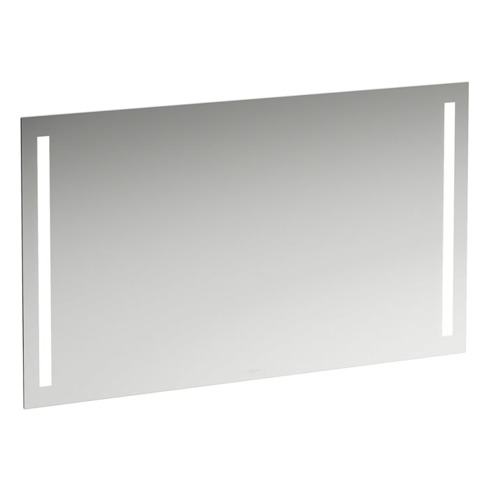 LAUFEN LANI Badspiegel mit 2 vertikal integrierten LED-Lichtelementen in 120 cm
