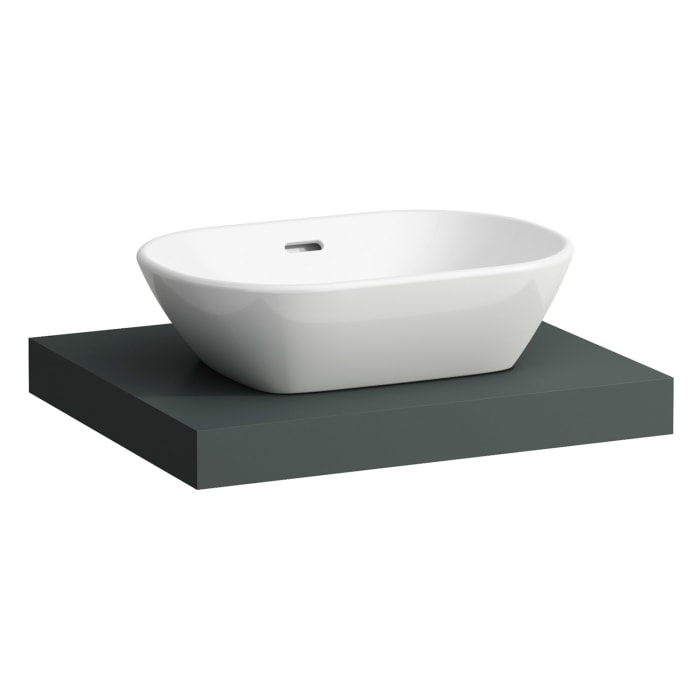 LAUFEN LANI Waschtischplatte 60 cm mit Ausschnitt