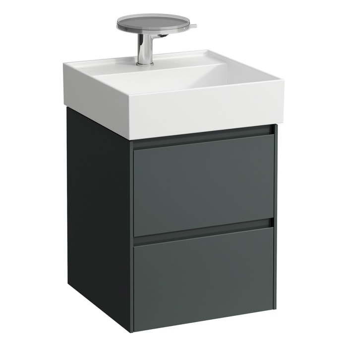 LAUFEN LANI für Kartell • LAUFEN Waschtischunterschrank 43,5 x 45 cm mit 2 Auszügen