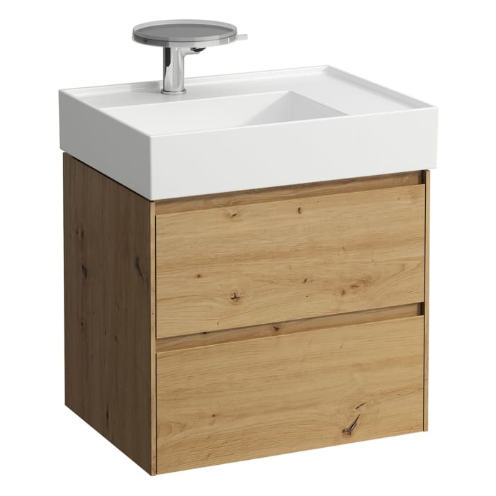 LAUFEN LANI für Kartell • LAUFEN Waschtischunterschrank 58,5 x 45 cm mit 2 Auszügen