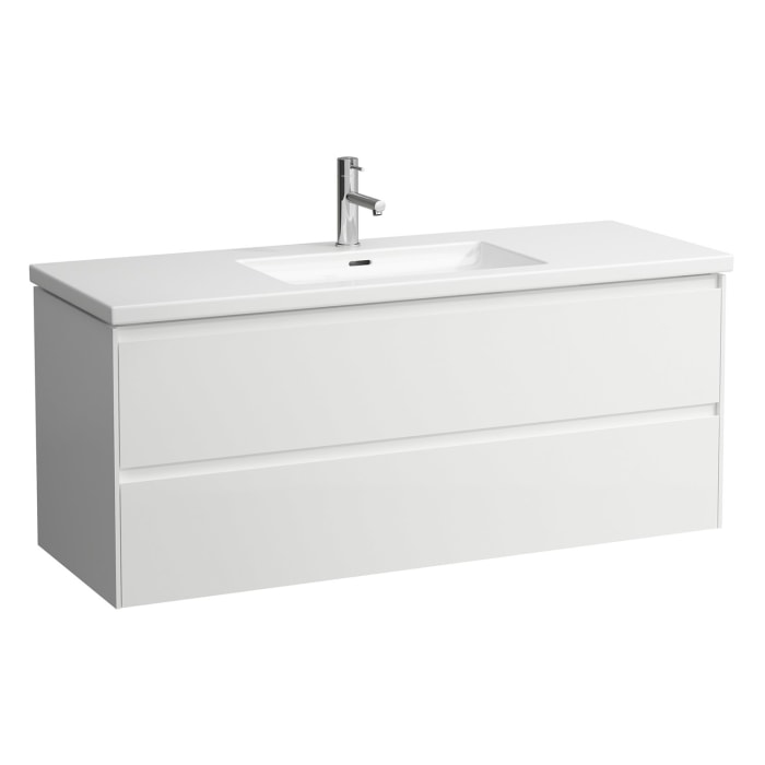 LAUFEN LANI für LIVING SQUARE Waschtischunterschrank 128,5 x 47 cm mit 2 Auszügen