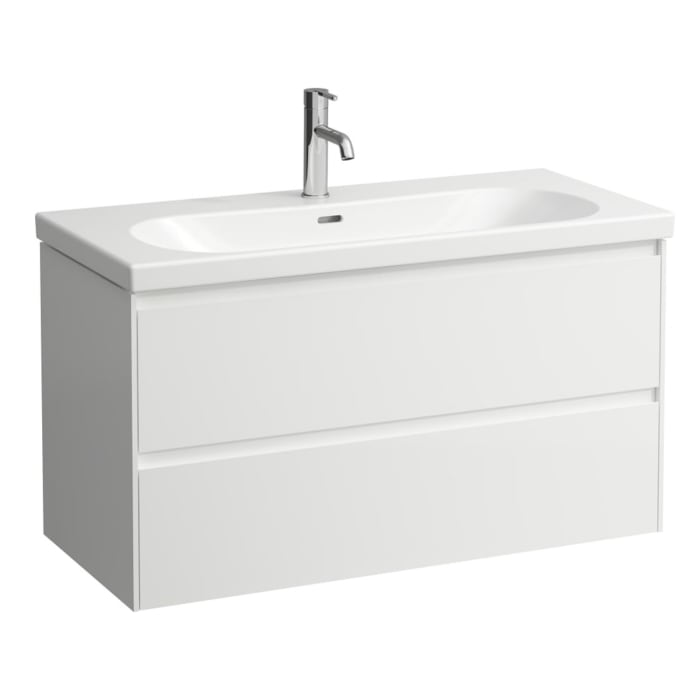 LAUFEN LANI Waschtischunterschrank 100 cm mit 2 Auszügen