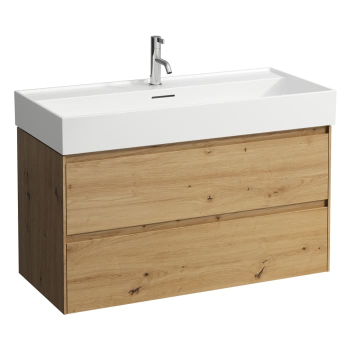 LAUFEN LANI Waschtischunterschrank 100 cm mit 2 Auszügen