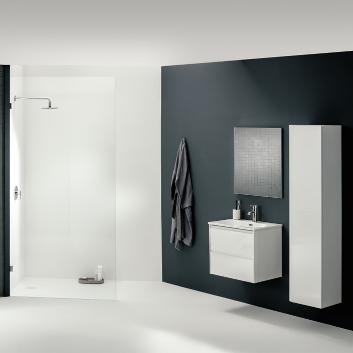 LAUFEN LUA Waschtisch 80 x 46 cm mit Hahnloch, mit Überlauf