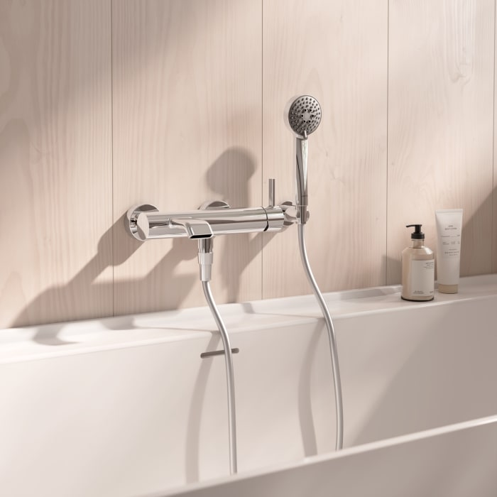 LAUFEN MEDA Eck-Badewanne 180 x 80 cm mit Schürze
