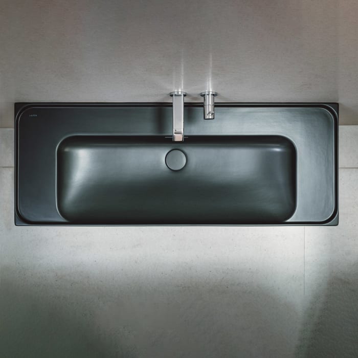 LAUFEN MEDA Waschtisch 120 x 46 cm, ohne Hahnloch mit Überlauf